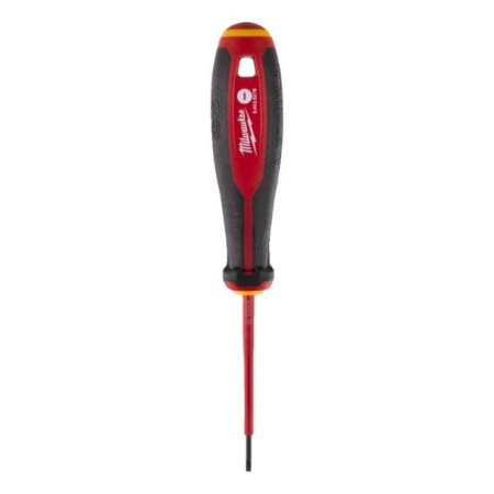 Surubelnita izolata VDE, PZ/SL1 x 80 mm, maner Tri-Lobe, MILWAUKEE®