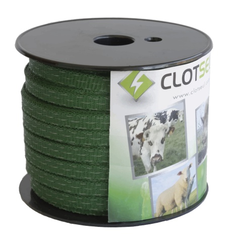 Bandă verde 10 mm - 100 m, cod 47 000 812, Clotseul