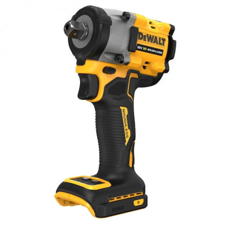 Cheie de impact compactă fără perii de 18 V XR fără perii de 1/2" cu știft de fixare și nicovală - unitate goală, DeWalt