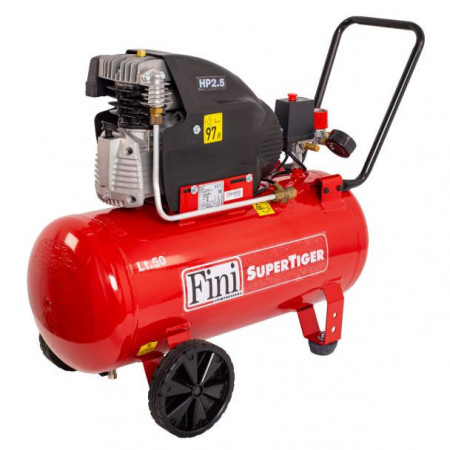 Compresor de aer Fini SUPERTIGER285M, 50 l, 1500 W, 10 bar, 260 l/min