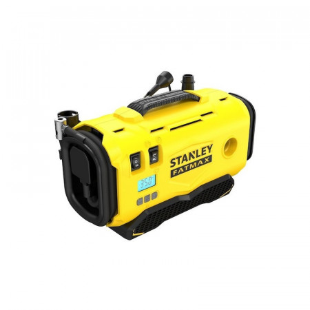 COMPRESOR, STANLEY FATMAX V20, DISPLAY DIGITAL, OPRIRE AUTOMATA, 3 OPTIUNI INCARCARE
