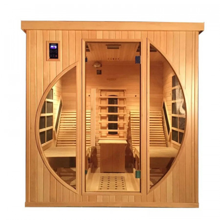 Infrasauna Hecht fantasy 3400 w 5 elemente ceramice 9 din carbon pentru incalzire