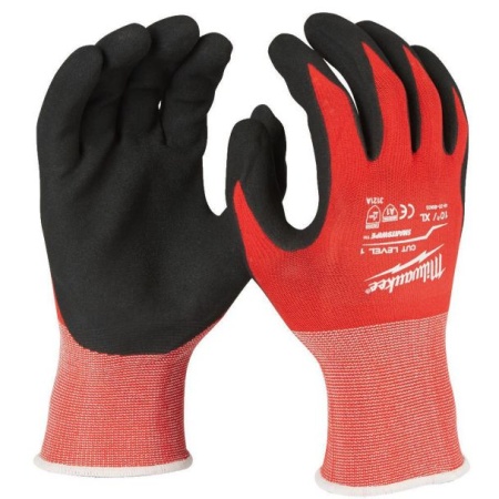 Manusi de protectie rezistente la taiere nivel 1, marimea 10/XL, 1 pereche, MILWAUKEE®