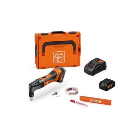 Maşină de tăiat tablă cu acumulator până la 1,3 mm ABLK 18 1.3 CSE AS SET 2X 5 AH, Fein