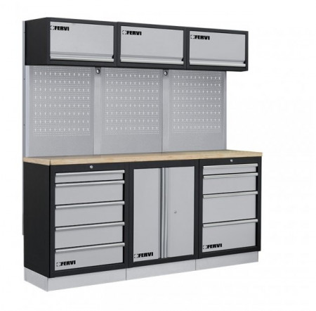 Mobilier modular pentru atelier A007N, Fervi