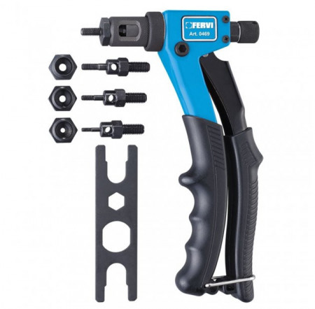 Pistol de mana pentru nituri 0469, Fervi
