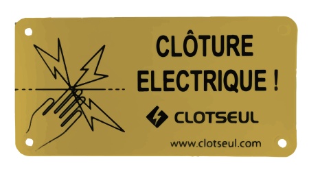 Placuță avertizoare vrac, cod 76 200 825, Clotseul