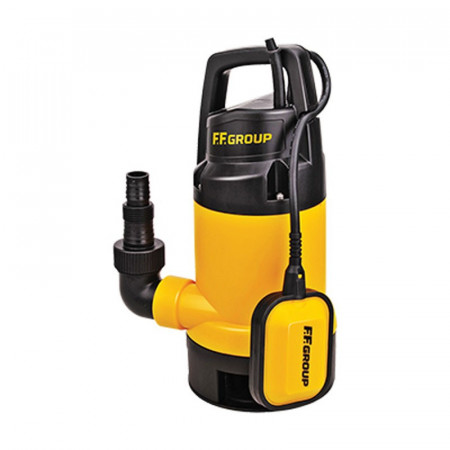 Pompa submersibila pentru ape murdare FF Group dwsp 750 750 w 13000 l min adancime absorbtie maxima 8 m clasa protectie ipx8