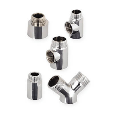 Prelungitor alama cromata 1/2"x3/4", KAS