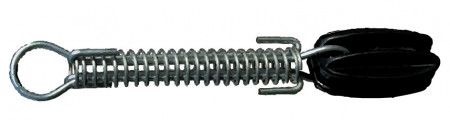 Resort compensator + izolator de colț și capăt de gard ISO MAV negru, cod 76 201 201, Clotseul