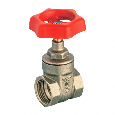 Robinet trecere Gate Valve, cu sertar si maner rozeta, FI-FI, 1/2", KAS
