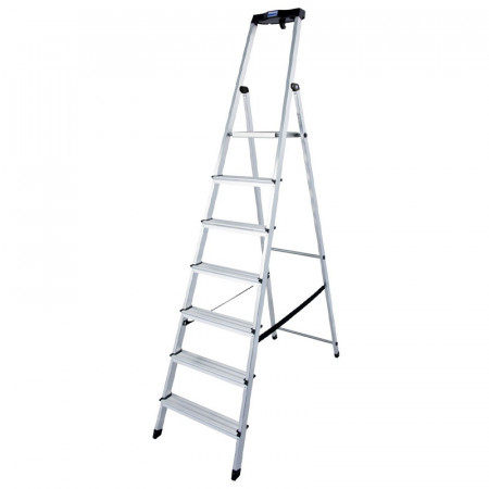 SCARA KRAUSSE MONTO "SAFETY" DUBLA CU TREPTE PE O PARTE, 7 TREPTE,KR-126351