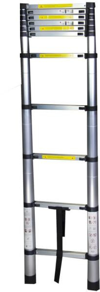 SCARA TELESCOPICA ALUMINIU 1X11 TREPTE HMAX. 3.2M, BISONTE STR1032