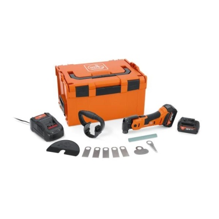 Sculă oscilantă cu acumulator, AMM 700 1.7 Q AS - SET Rosturi, set 2x18V/5Ah, Fein