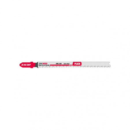 Set 3 lame pentru fierastrau pendular Flex 490148, JS 90 SWP VE 3, pentru lemn moale, coada tip T, 90 mm