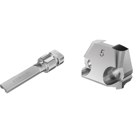 Set poanson + matrita, otel 5 mm, 31309141010, Fein