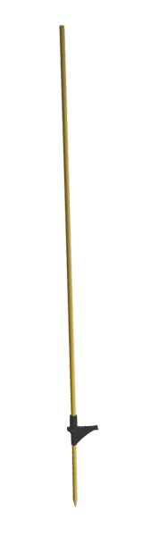 Stâlp din fibră de sticlă Ø 12mm, H 1,25 m, cod 07 000 502, Clotseul