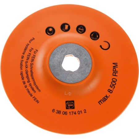 Suport elastic şlefuire WSB20/25 , D180, 63806174012, Fein