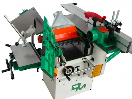 Combinata pentru lemn Discovery Wagon de Damatomacchine , Ø 250 mm, cu cursă maximă de 1600 mm, rindea inălţime de 120 mm şi grosime de 260 mm
