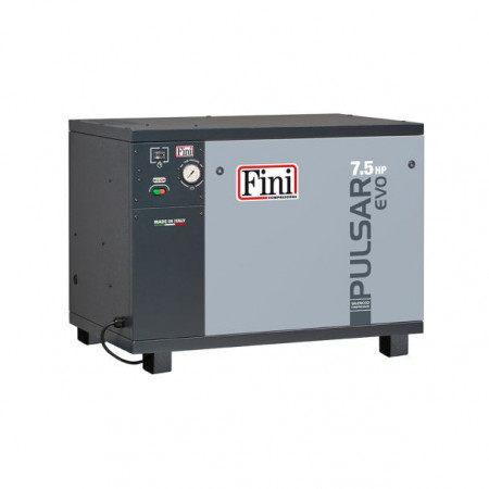 Compresor de aer silentios Fini Pulsar Evo BK119-7.5-SD AP, 5.5 kW, 14 bar, 705 l/min, 400 V