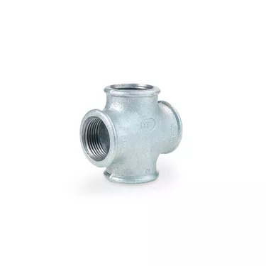 Cruce zincata, 1 1/2", KAS