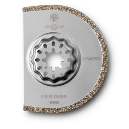 Disc ferastrau segmentat, diamantat, HSS, SL, D75x2,2, Fein