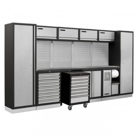 Dulap de atelier modular A008P, Fervi