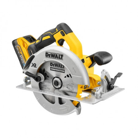 Ferastrau circular 184mm; 18V; 5.500 rpm; 65mm; 2 accumulatori POWERSTACK 5Ah/18V in TSTAK