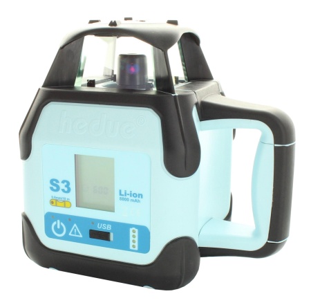 Laser de rotație Hedue S3 în systainer cu receptor E4