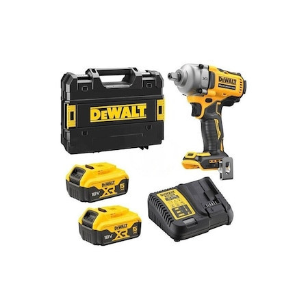 Masina de insurubat cu impact 1/2 cu acumulator 18V, 2x5Ah, TSTAK, DeWALT, DeWalt
