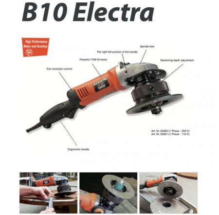 Masina de sanfrenat tabla B10 ELECTRA 230V, 50Hz, 1700W