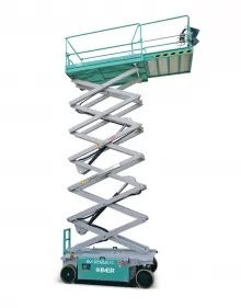 Nacela foarfeca IMER ACCESS IM12122 AC int/exterior H lucru 14.0m sarcina 350kg motor Electric 3.0KW