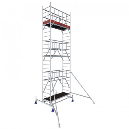 SCHELA KRAUSSE PROTEC ALUMINIU MOBILA 0,7 x 2m, 7,30m (0+2+3+4+(2xESTACADE), KR-940148