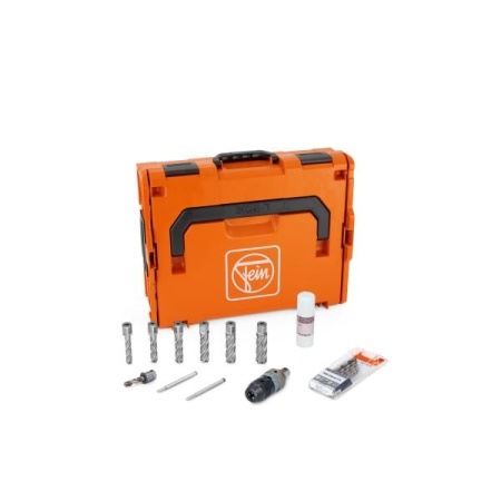 SET CONSTRUCTION-SITE carote HSS 3/4" Weldon, 33901680520, Fein
