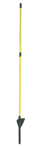 Stâlp din fibră de sticlă, H 1,10 m cu 2 izolatori, cod 07 000 352, Clotseul