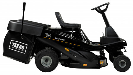 Texas Rider 7600E 3-in-1 tractoras pentru tuns gazonul cu colector, 10 CP, benzina, 900-1000 mm