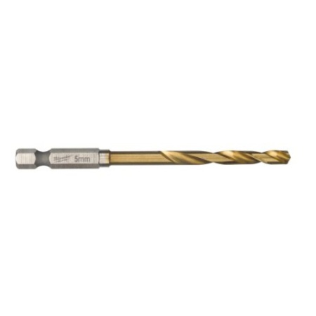 Burghiu HSS-G TIN RED HEX, 5.0mm, MILWAUKEE®