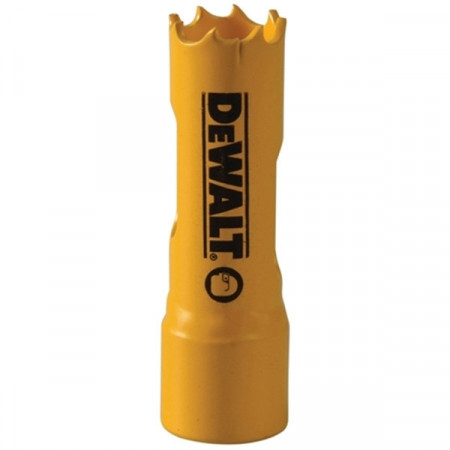 Dewalt DT8116 - Carota HSS Bimetal, 16x38 mm, cu filet