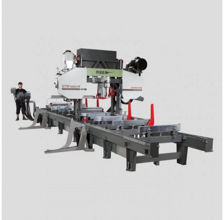 Fierastrau longitudinal cu banda debitare lemn tip Hidraulic CTR 1000 H / 40