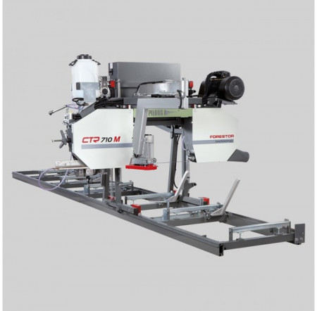 Fierastrau longitudinal cu banda debitare lemn tip Manual CTR 710 M