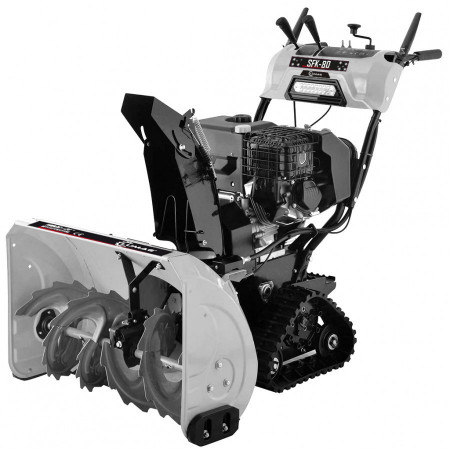 Freză de zăpadă cu șenile LUMAG SFK80 420cc lățime de curățare 764 mm