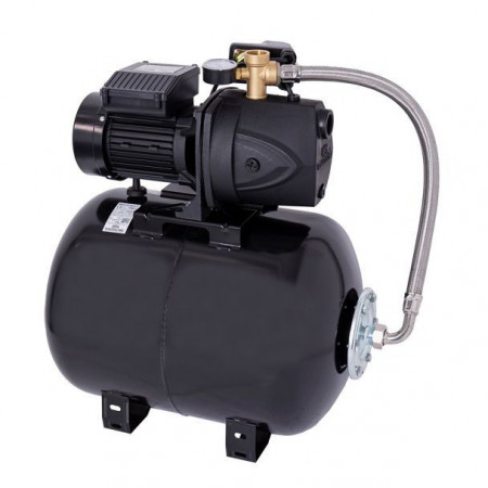 Hidrofor cu pompa autoamorsanta Wasserkonig FL446650, fonta, putere 900 W, debit 3960 l/h, inaltime refulare 44 m, vas de expansiune 50 l