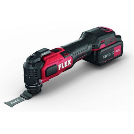 Masina multifunctionala Flex MT 18.0-EC/5.0 Set, 2 acumulatori Li-Ion 18 V / 5.0Ah, incarcator, 10000 - 20000 rpm, StarlockMAX, cutie L-Boxx