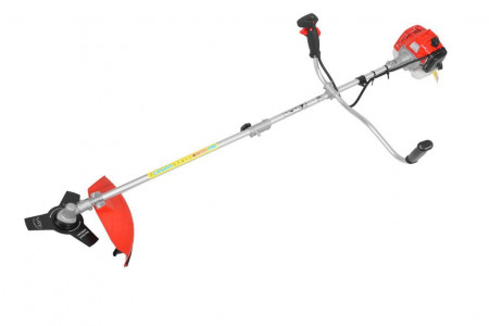 Motocoasa pe benzina HECHT 129 BTS, 1.1 CP, latime de lucru 43 cm, 5.9 kg