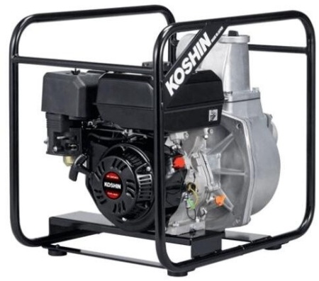 Motopompa ape curate KOSHIN SEV-100X-BAE motor Koshin K300 Ø 100 mm debit 90 mc/h