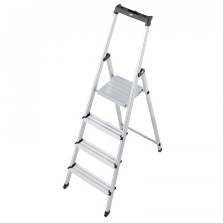 SCARA KRAUSSE MONTO "SOLIDY" DUBLA CU TREPTE PE O PARTE, 4 TREPTE, KR-126221
