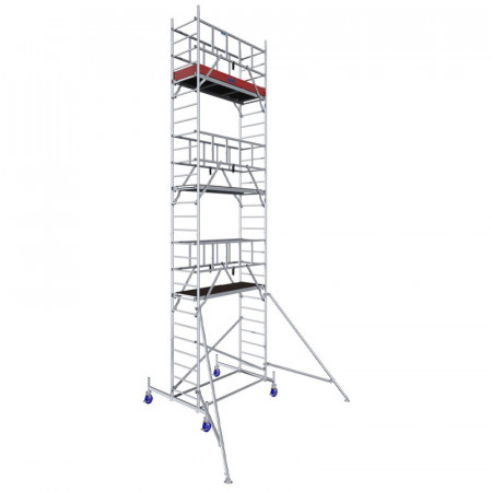 SCHELA KRAUSSE PROTEC ALUMINIU MOBILA 0,7 x 2m, 8,30m (0+1+(2x3)+4+(4xESTACADE), KR-940155