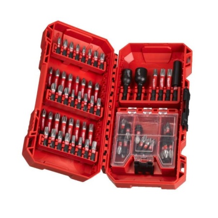Set biti pentru insurubat Shockwave Impact Duty, hex 1/4", 70 piese, MILWAUKEE®