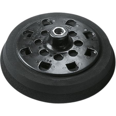Suport elastic şlefuire cu arici şi orificii de aspirare, tare, D150, 63806116021, Fein