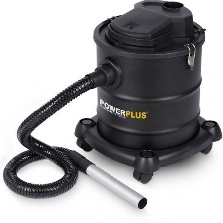 Aspirator pentru cenusa Powerplus POWX308, 1200 W, 20 l, recipient din metal